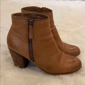 Tan BP ankle booties